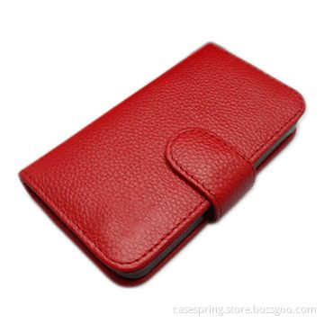 PU Leather Case for iPhone 5, Available in Different Colors